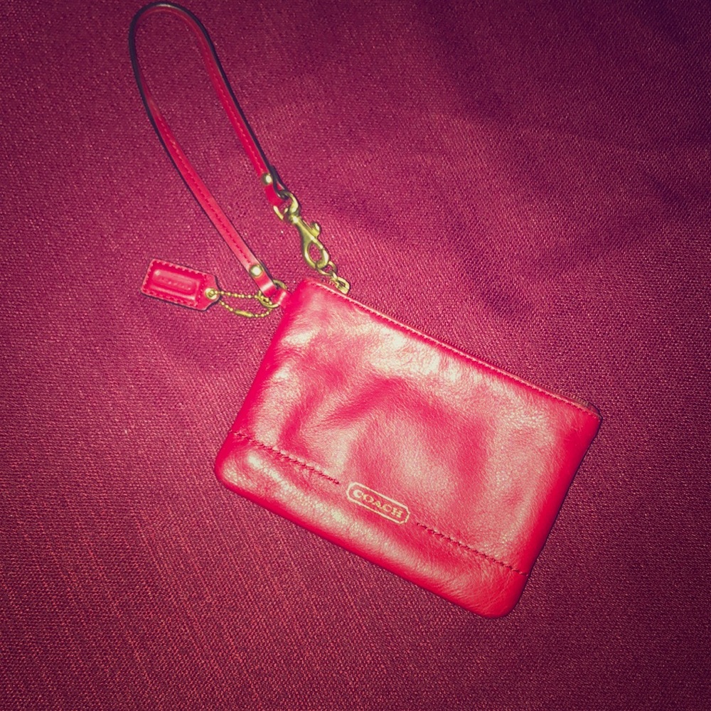 Coach wristlet